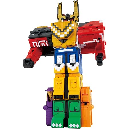 Amazon 動物戦隊ジュウオウジャー ジュウオウキューブ 動物大合体 Dxワイルドジュウオウキングセット ロボット 子ども向けフィギュア おもちゃ