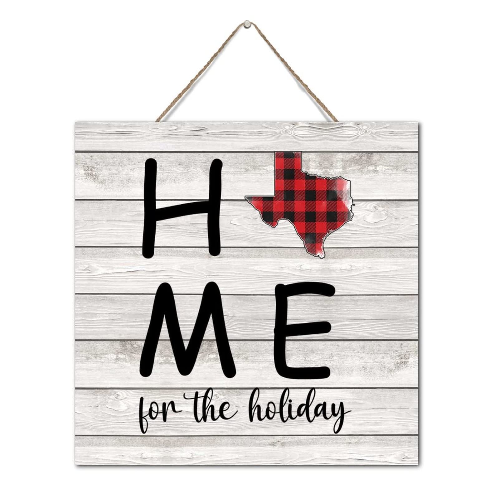 Tableau moderne en bois texturé avec message positif pour la maison