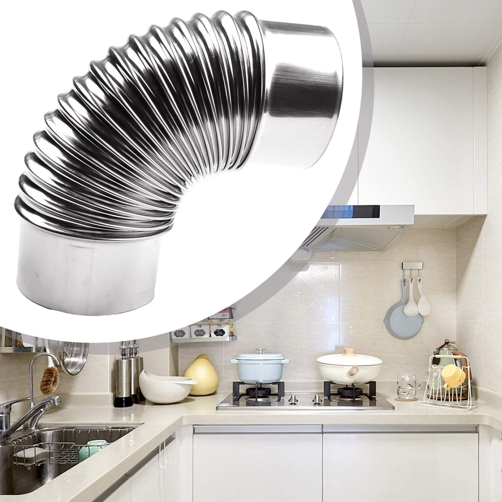 Gomito In Acciaio Inox AISI 304 Da 90° Per Tubazioni - Leroy