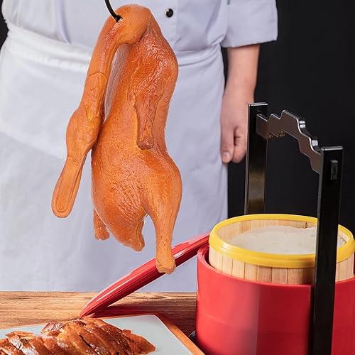 Miniatura 4 de LOGOFUN Pato asado artificial modelo falso pato de Pekín simulación exhibición de alimentos fotografía accesorios decoración
