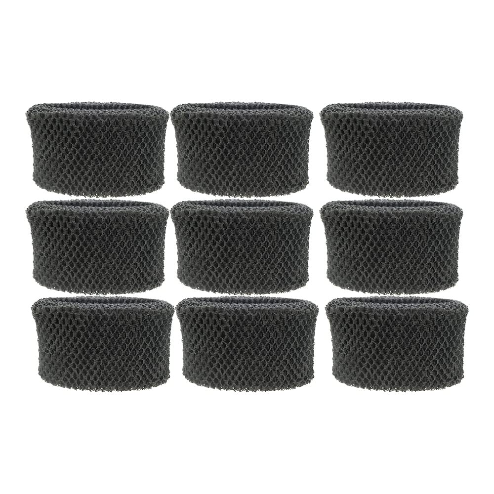 AFCAHEH Black Air Humidifier Filters Adsorb Bacteria And Scale For HU4803 HU4811 HU4813 HU4801 HU4802 Humidifie(9 Pcs)