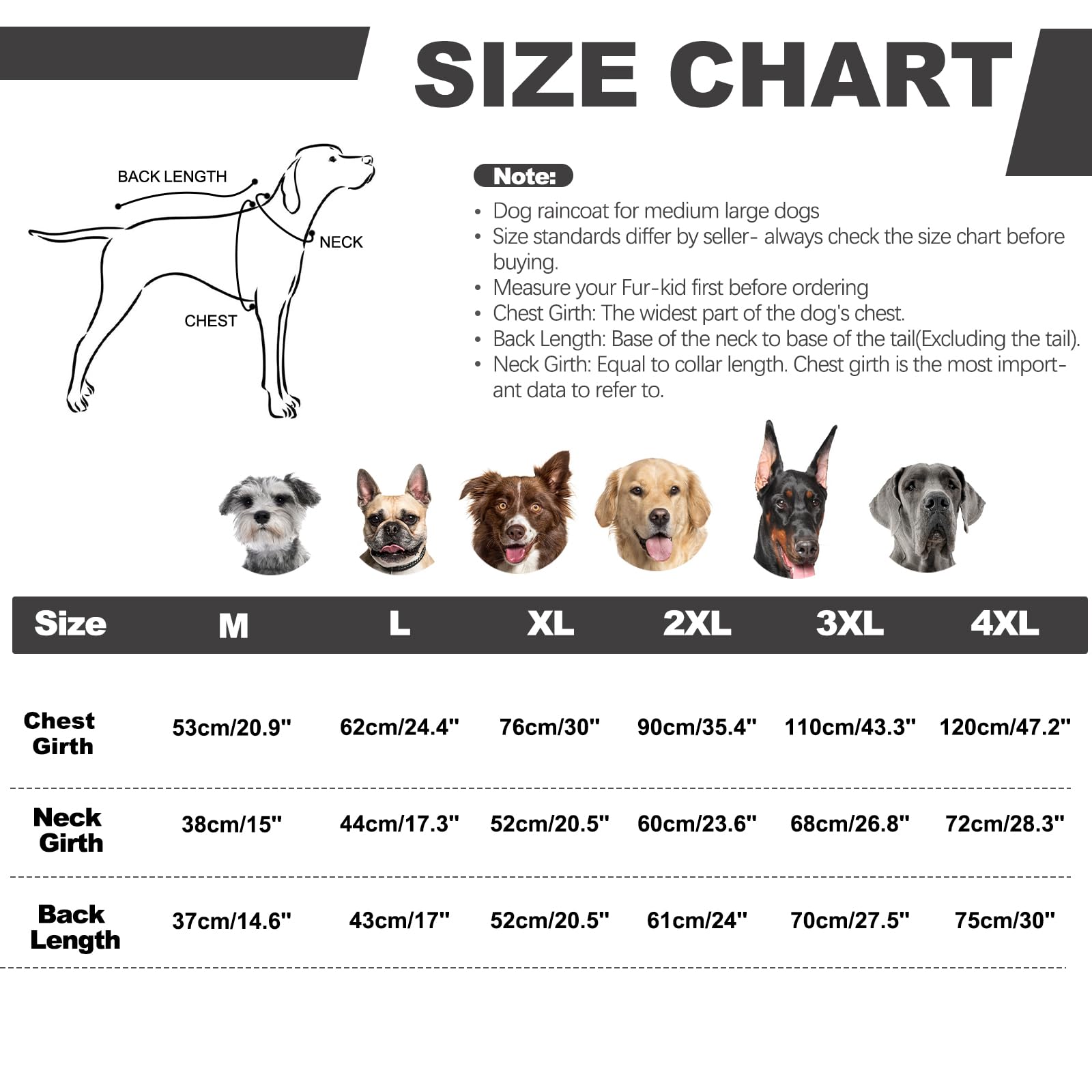 Dog Raincaot, chaqueta impermeable para perro con arnés ajustable
