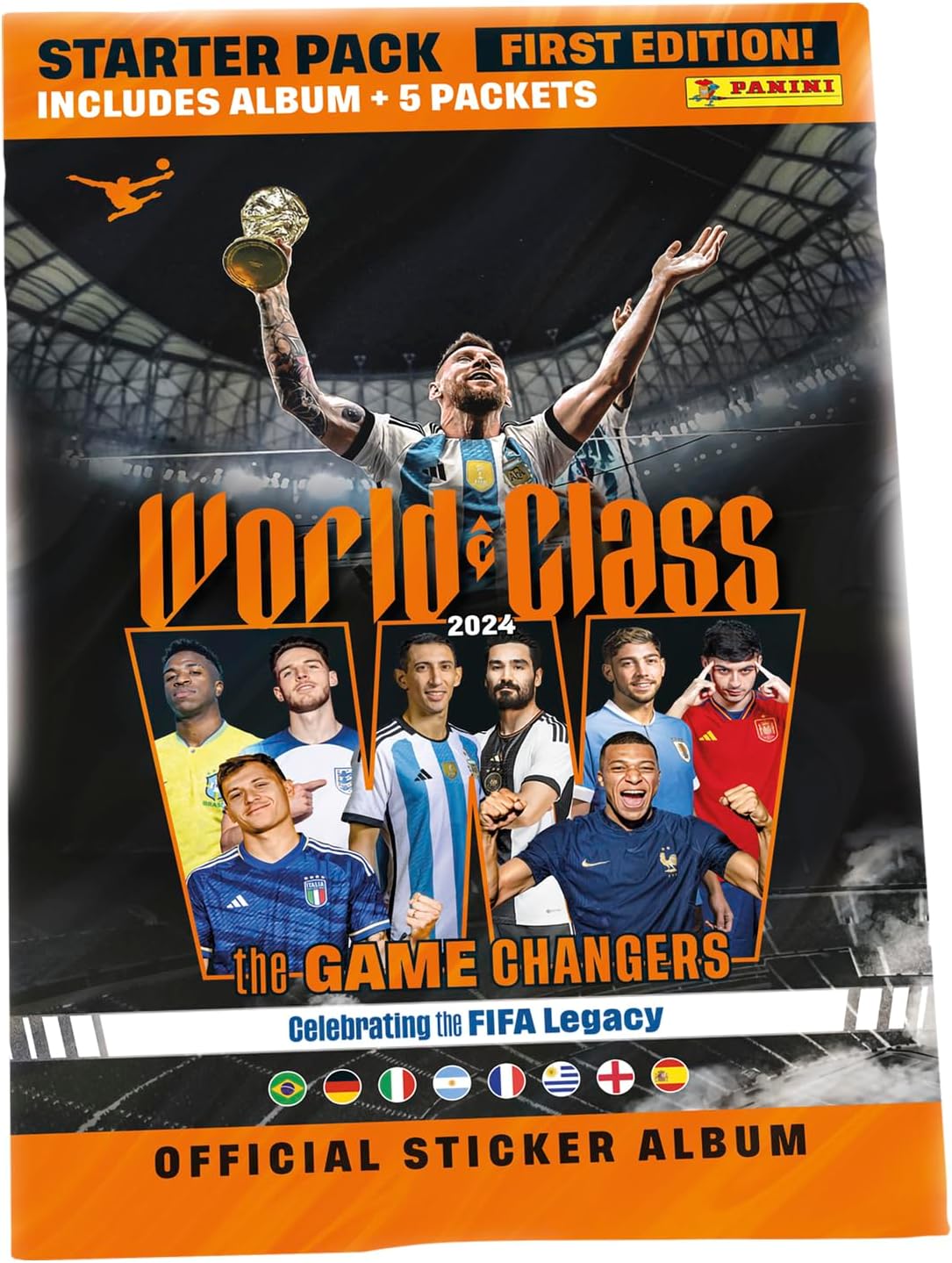 FIFA 2024 World Class Sticker Collection Starter Pack