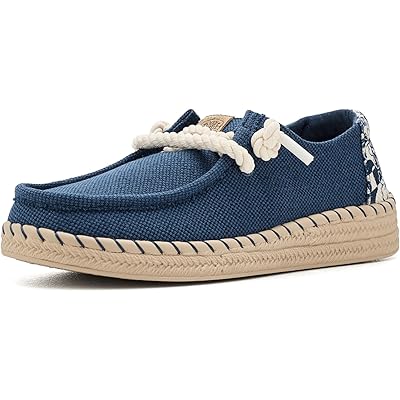 Hey Dude Wendy Espadrille Hibiscus ensign blue/multi