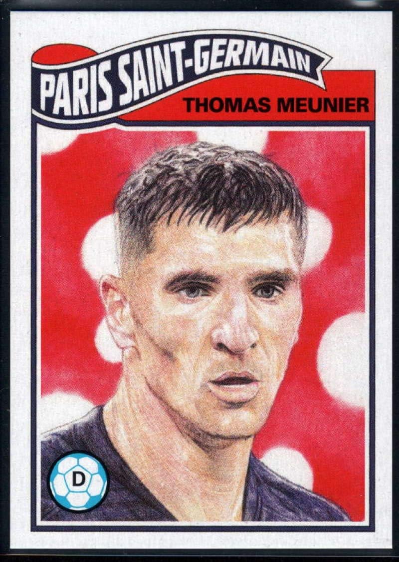 2020 Topps The UCL Living Set UEFA Champions League #144 Thomas Meunier Paris Saint-Germain Official Soccer Futbol Trading Card LIMITED PRINT RUN