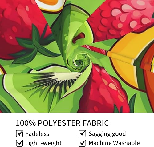 Miniatura 3 de VTCTOASY Tapiz de varias frutas para colgar en la pared, para dormitorio, decoración del hogar, tapices estéticos para colgar en la pared para sala