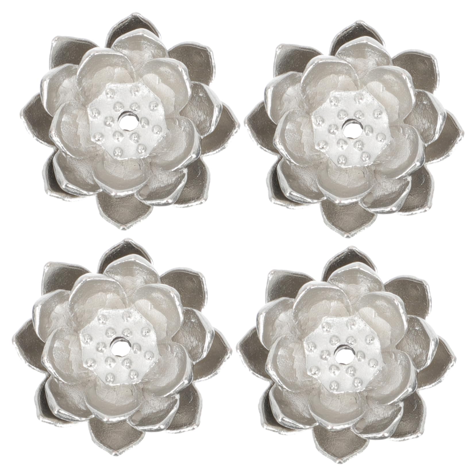 STOBAZA 16stücke Lotus-förmiger Räucherstäbchenhalter Aus Kupfer Für Zuhause Antiker Stil Für Meditation Und Aromatherapie Elegantes Für Jeden