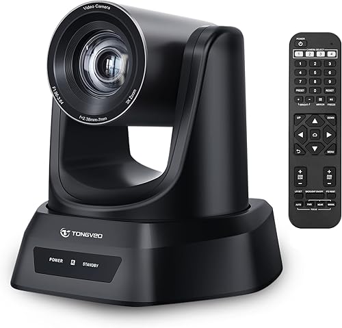 Cámara PTZ con zoom óptico 3X HDMI USB 3.0 1080P 60fps 114 grados gran angular para videoconferencias reuniones de negocios transmisión en vivo en