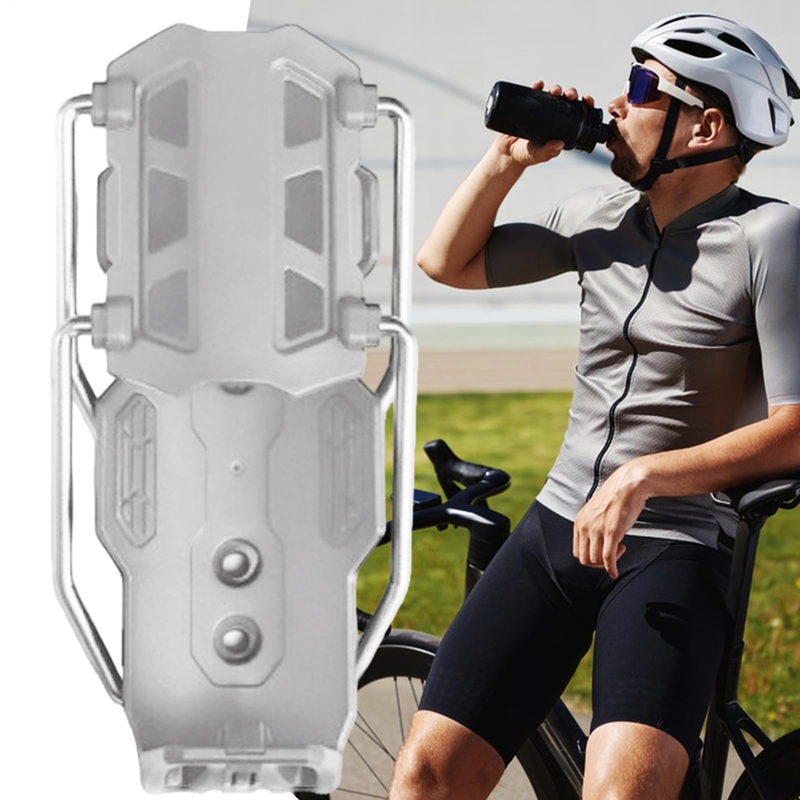 Portabotellas para Bicicleta Jaula Para Botella Giratoria 360 Grados | Portavasos De Motocicleta De Fácil Instalación Para Adultos, Hombres Y Mujeres, Scooter, Bicicleta De Carretera Y M