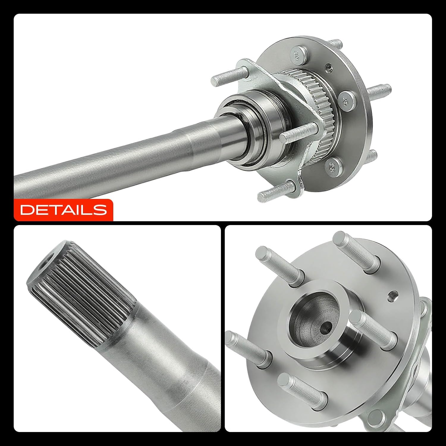 A-Premium Rear Left or Right Axle Shaft Assembly Compatible with Jeep Wrangler 2020-2024 & Gladiator 2020-2023, 2.0L 3.0L 3.6L, Replace# 68474094AA
