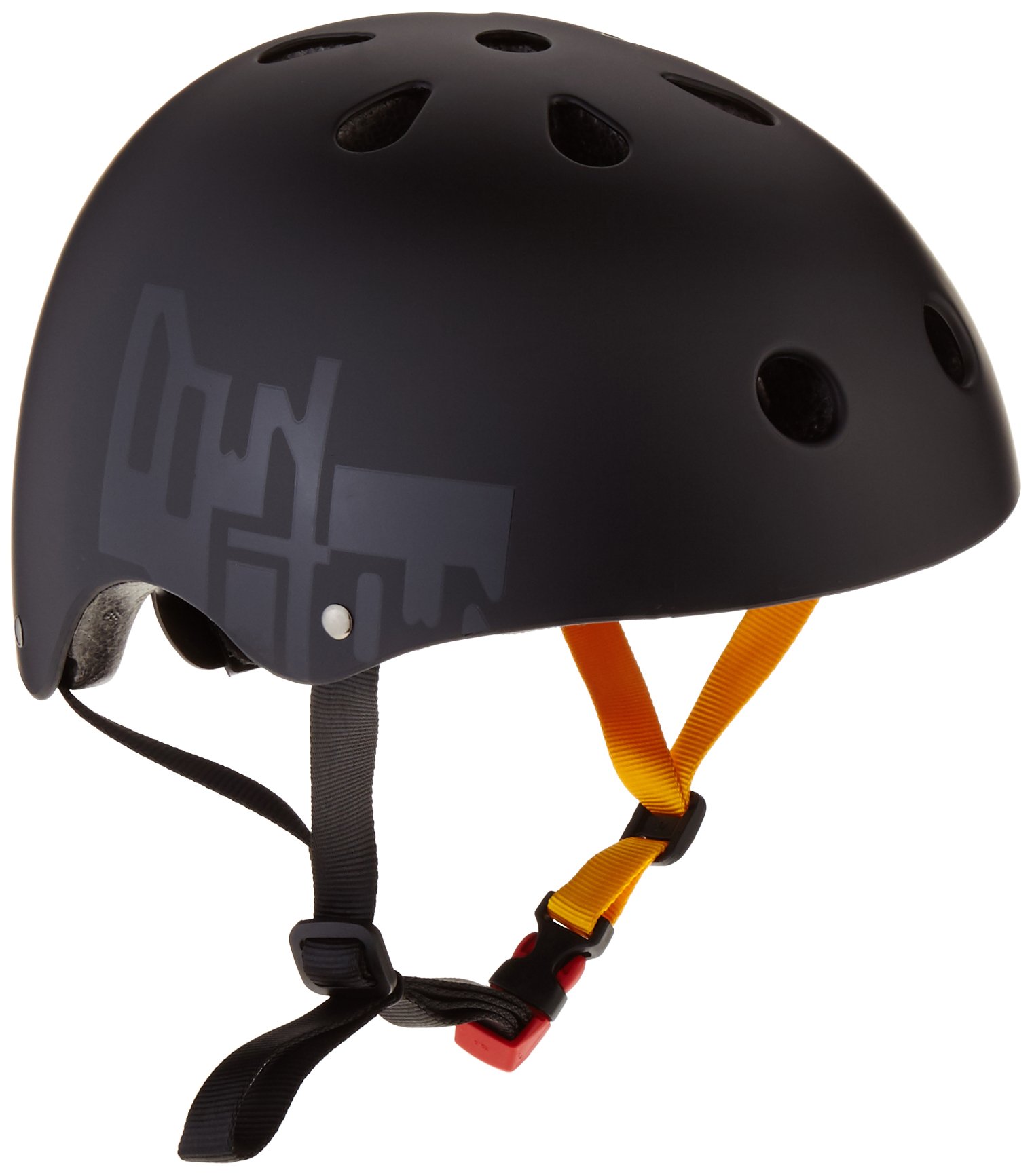 DOWNTOWN Helmett (58-61) kask do łyżworolek, czarny/żółty, L