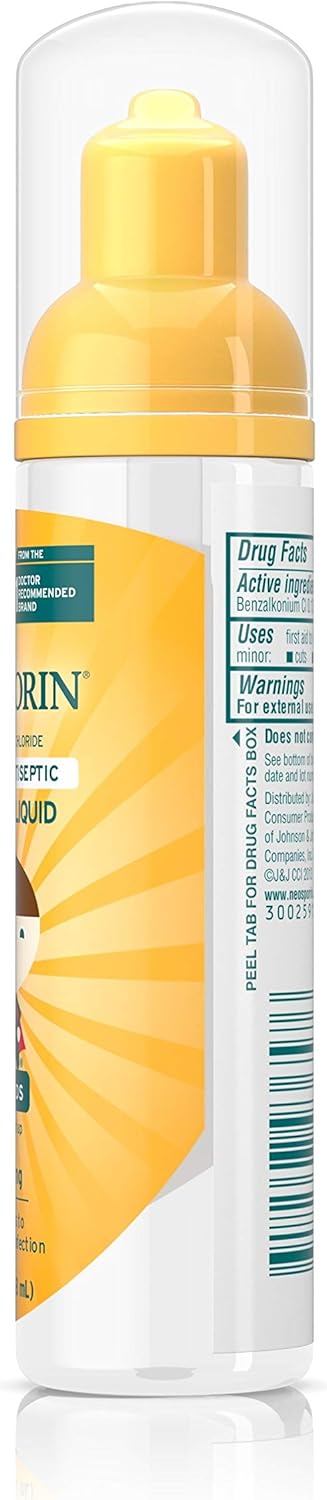 Neosporin Wound Cleanser for Kids to Help Kill Bacteria, 2.3 Oz (Pack of 2) : Sports & Outdoors
