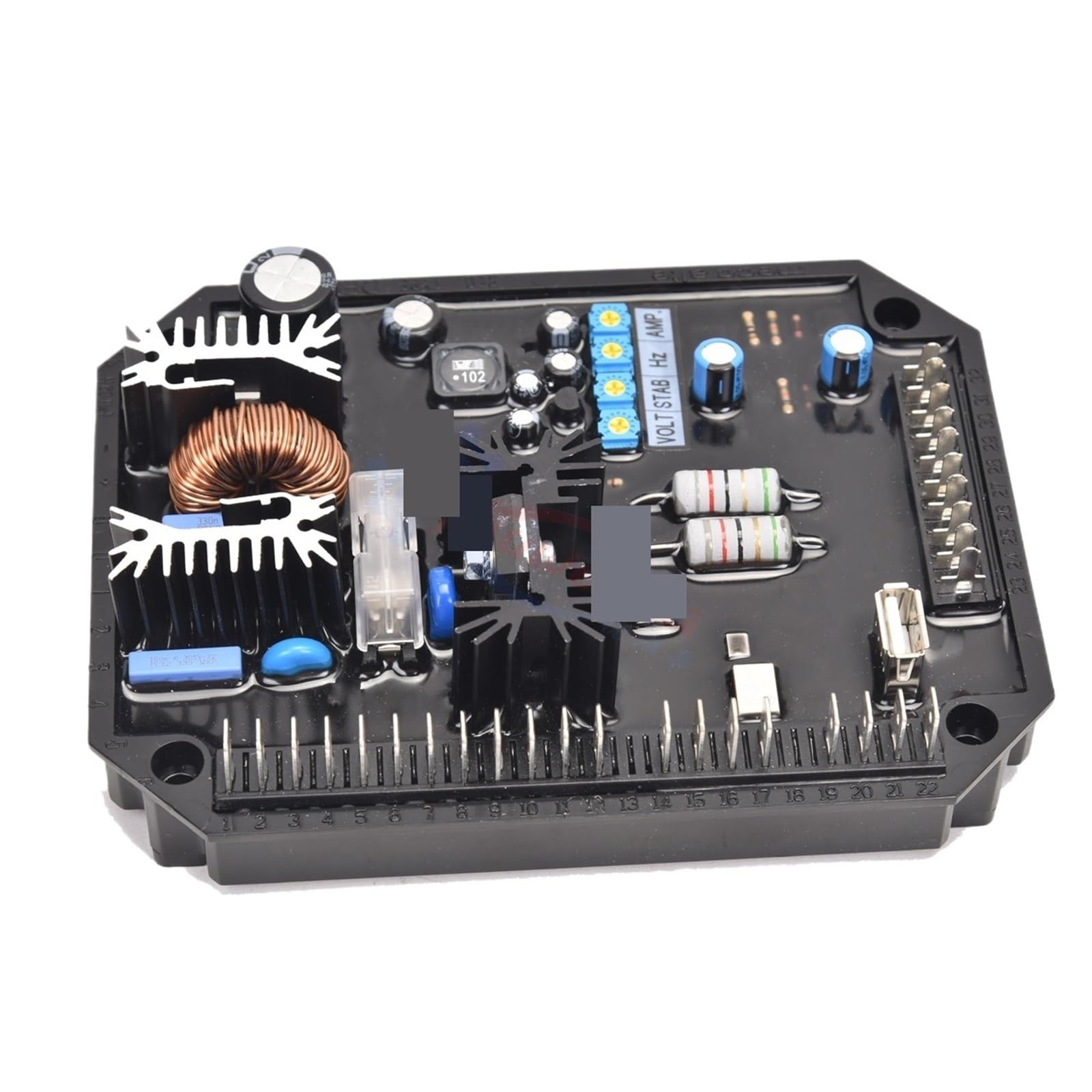 1 Stück DER2 automatischer Spannungsregler (AVR) for Dieselmotorgeneratoren, Ersatzteile, Stabilisator, elektronisches Zubehör