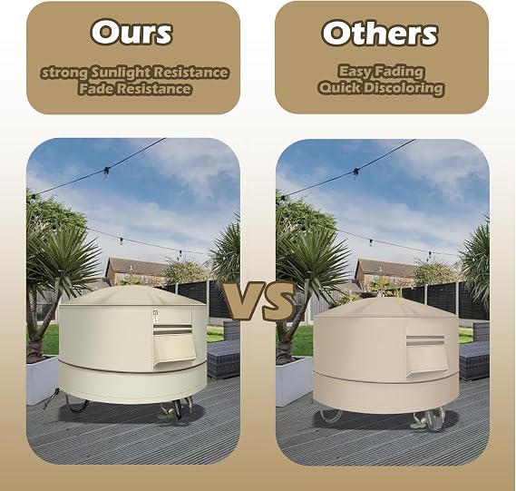 Fire Pit Cover Round 22 inch Firepit Covers for Fire Pits Outside Wood Burning Fire Pits Outdoor Firepit Steel BBQ Grill Fire Bowl