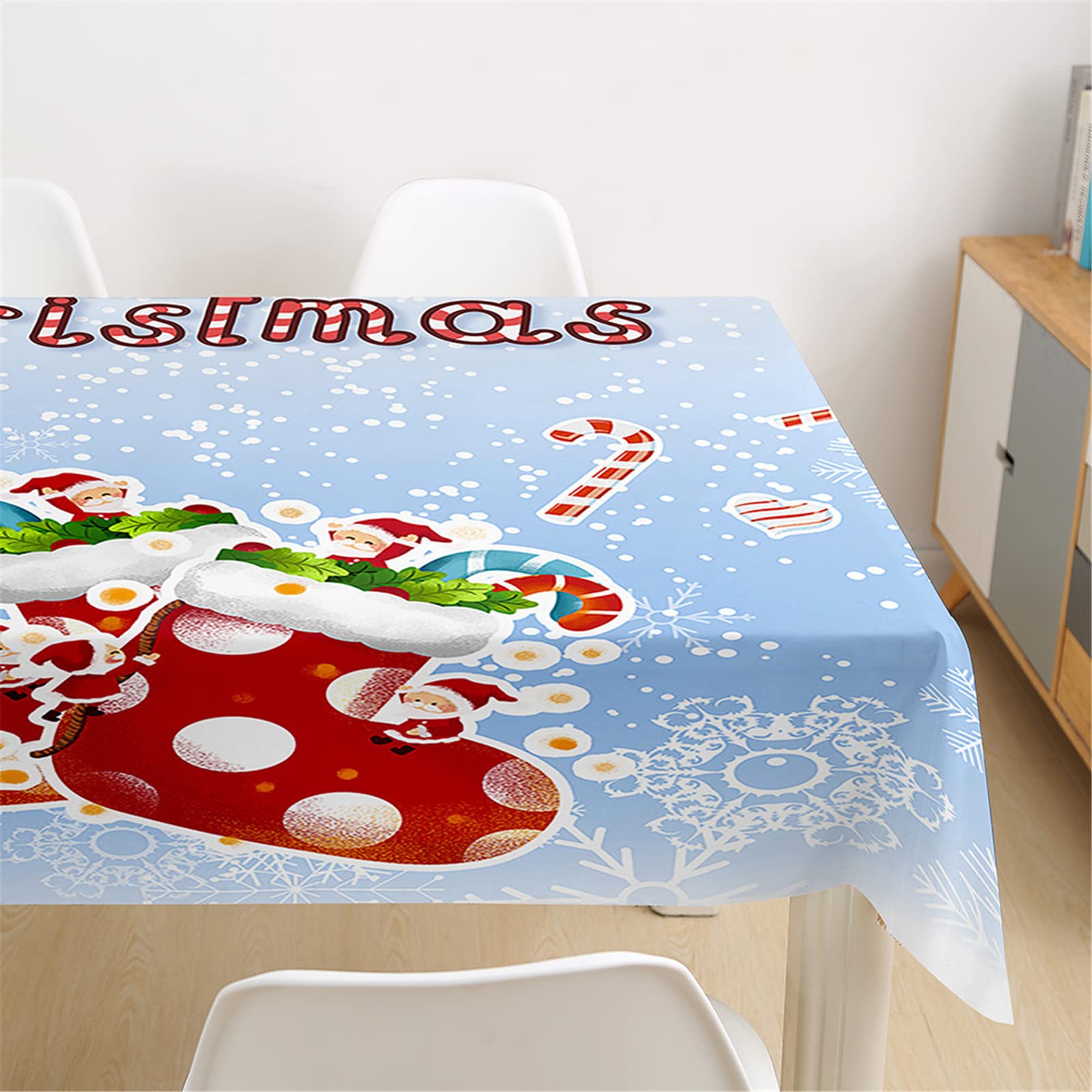 Morbuy Nappe Imperméable Carrée, Motif Flocon De Neige De