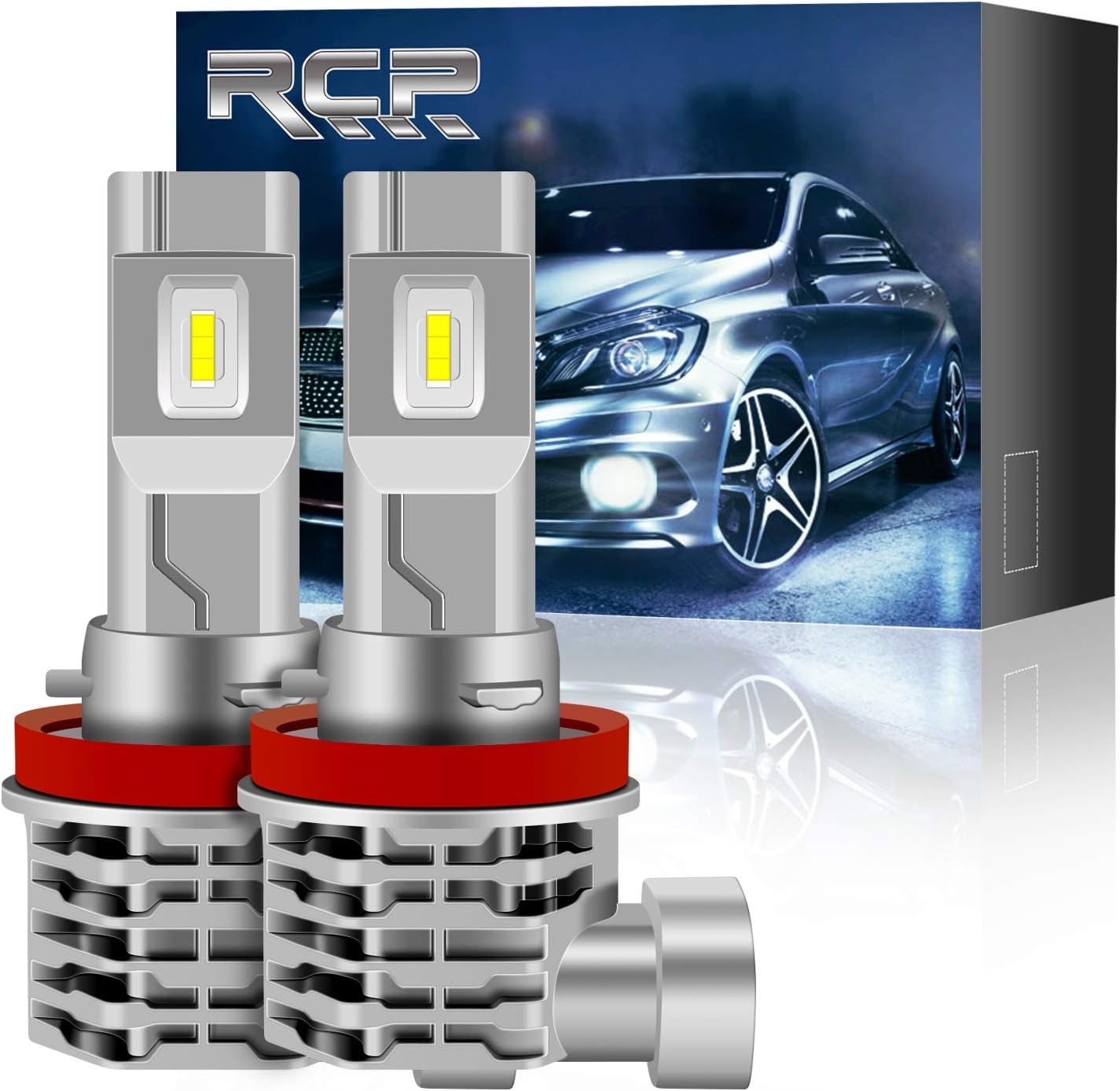 RCP H11 H9 H8 LED Angel Eyes Bulbs Compatible with E90 E91 E92 E93 E82