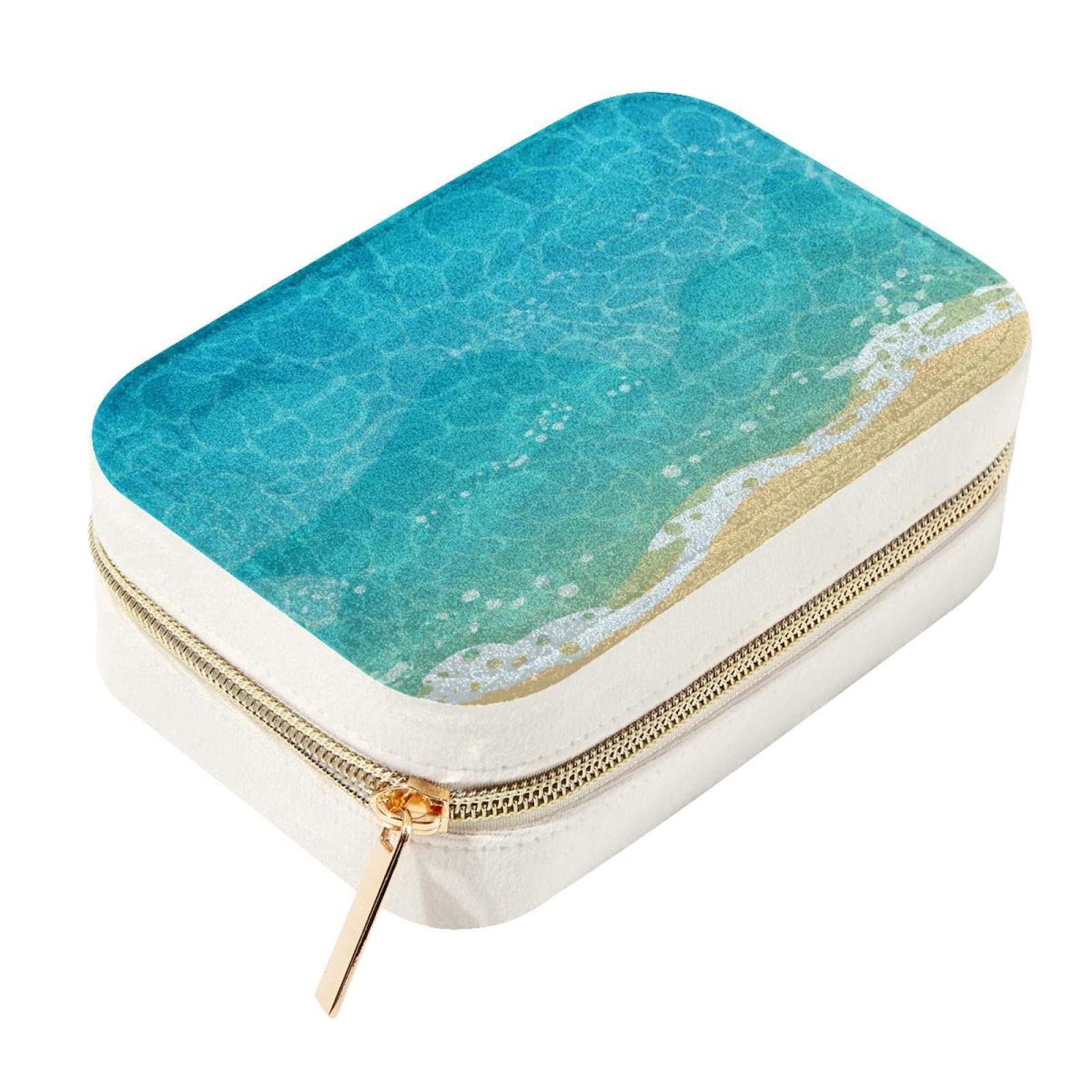 Boîte à bijoux de voyage double couche le cadeau parfait pour fille
