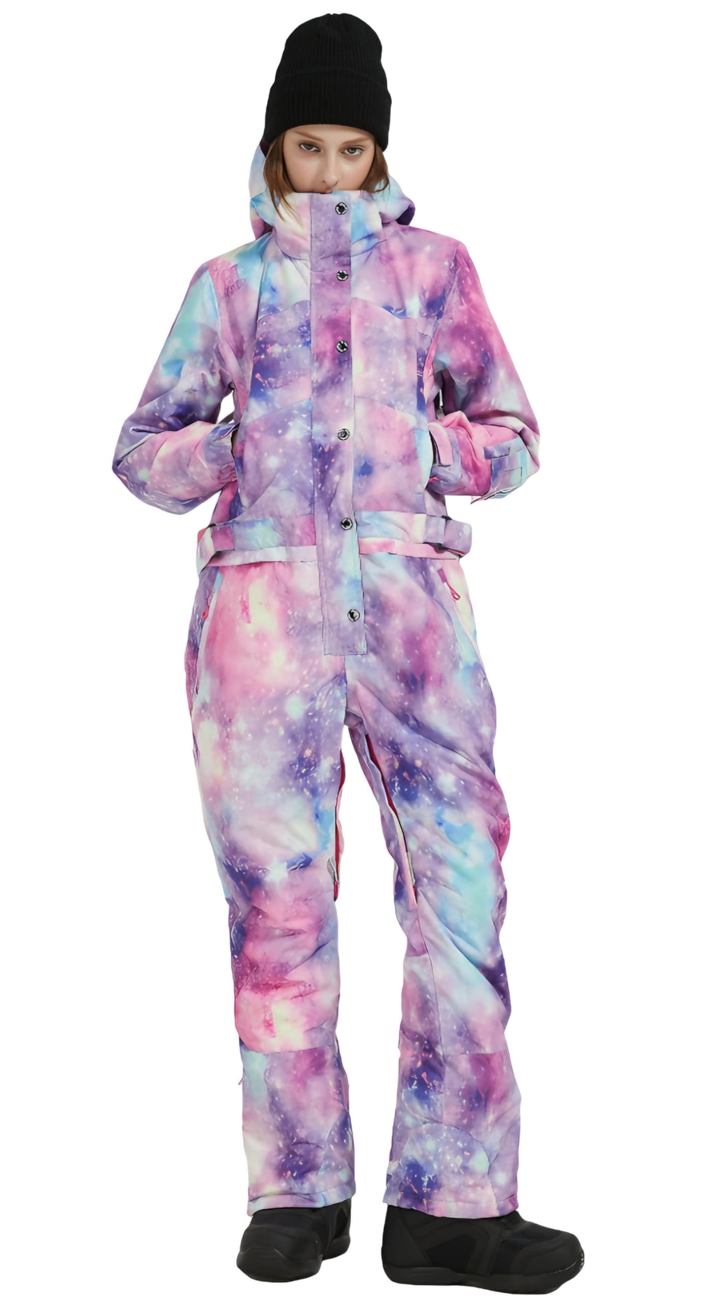 SNBOCON Women's One Piece Ski Suit