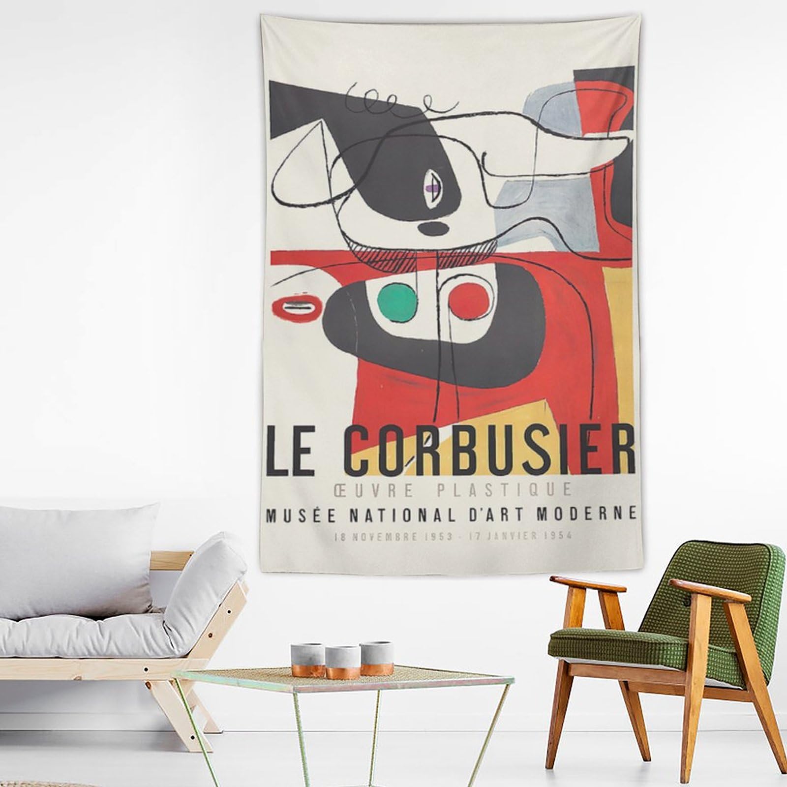 ル・コルビュジエ タピスリー 1954年 Amazon.co.jp: Le