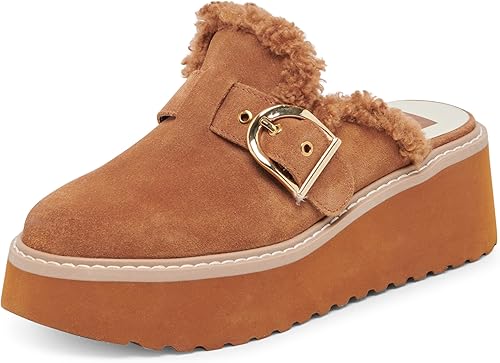 Dolce Vita Women's Womens, Lelani Plush, Pecan Suede, 9