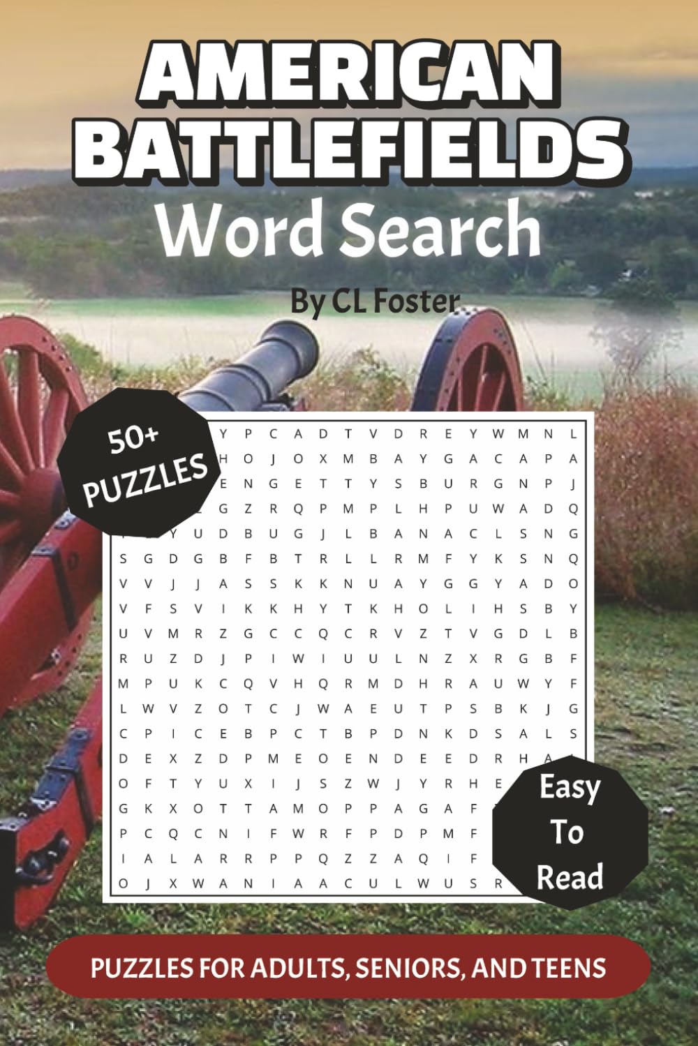 American Battlefields Word Search Puzzle Book