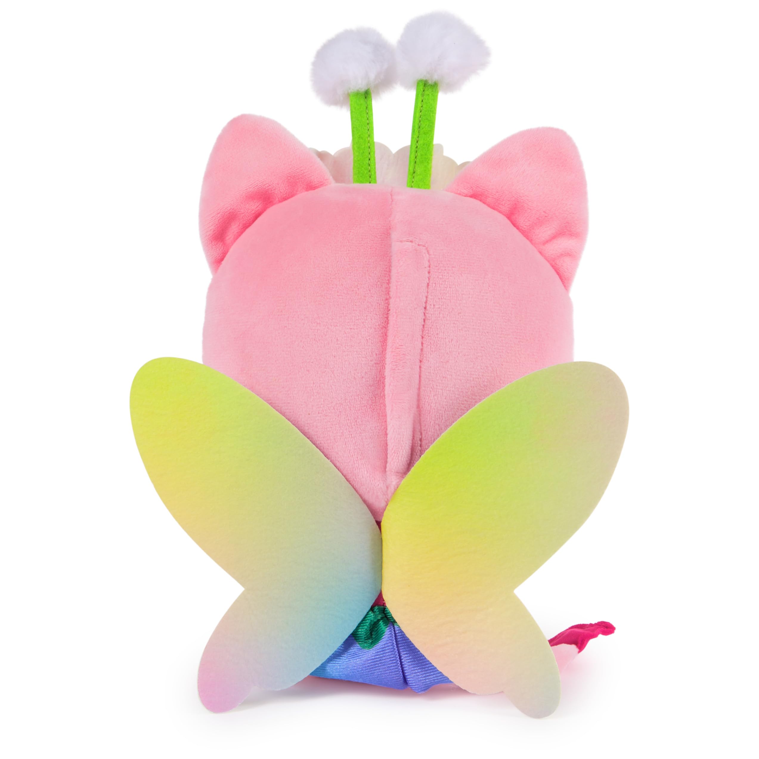 LA CASA DE MUÑECAS DE Gabby - Peluche Arcoíris Hada Gatina de + 35 cm con Luces y Sonidos - Juguetes Niñas 3 años + - Regalo Niña 3 años +