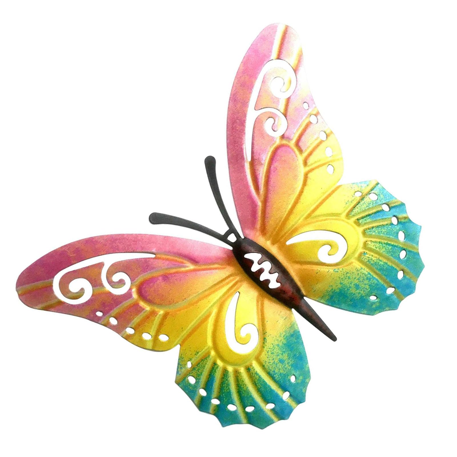 Hsioluted Vibrantly Butterfly Wall Sculptures Perfect for Decorating Any Space Indoors or Outdoor Collectible Butterfly Sculpture Hanging Sculptures