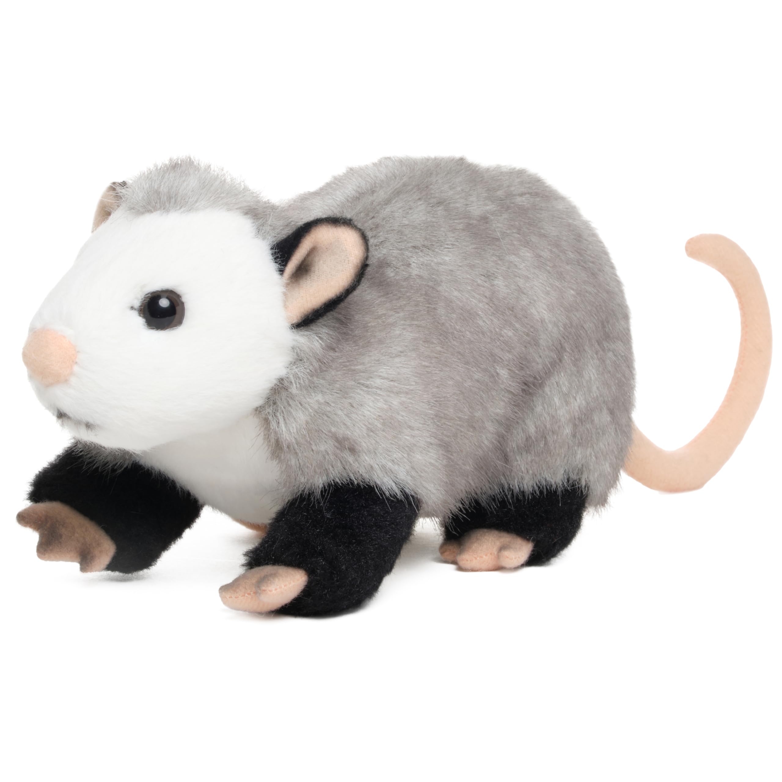Bearington Harry Possum Plush Toy - 9" Realistic Opossum Stuffed Animal with Soft Fur and Lifelike Details - Adorable and Cuddly Opossum Plushies Gift for Kids, Toddlers, and Animal Lovers