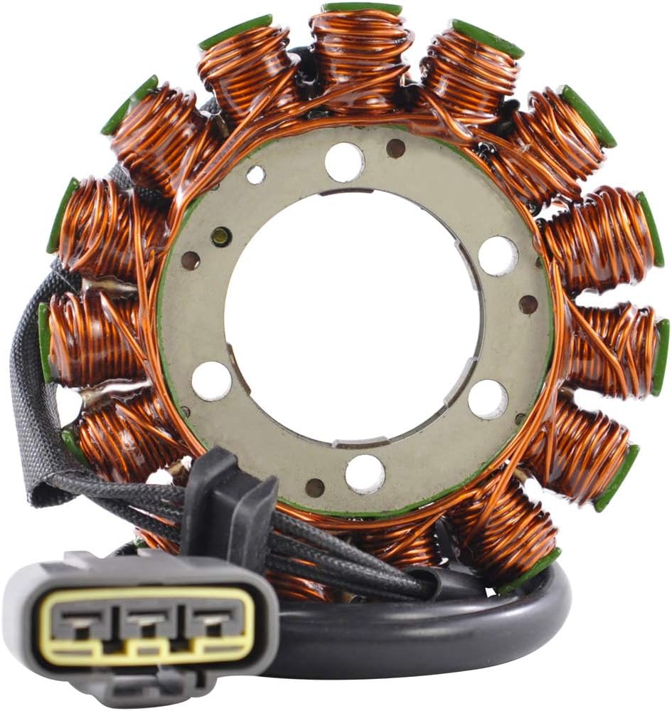 RMSTATOR Generator Stator Replacement for Kawasaki Ninja ZX-6R 2011-2020 /Ninja ZX-10R 2013-2018 /ZX10 Ninja H2 SX 2018 / ZX10 Ninja H2 SX SE 2019-2023 | 21003-0107/21003-0181