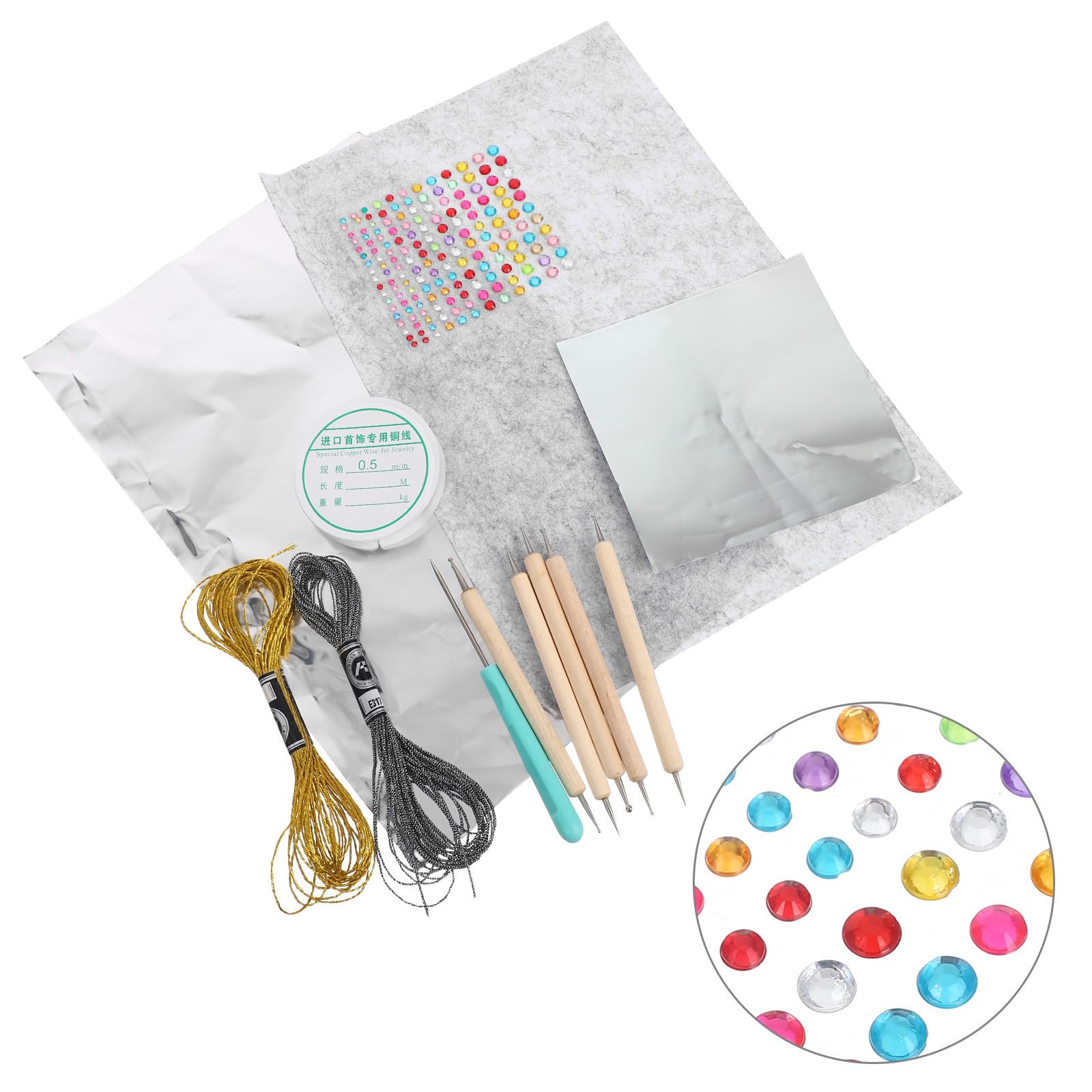 2 Sets Goldfolie für Nägel und Scrapbooking mit Elegantem Glanz,
