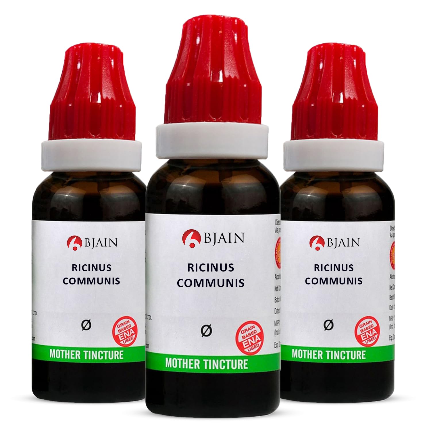 Homeopathic Ricinus Communis Q Mother Tincture, 30ml (Pack of 3)