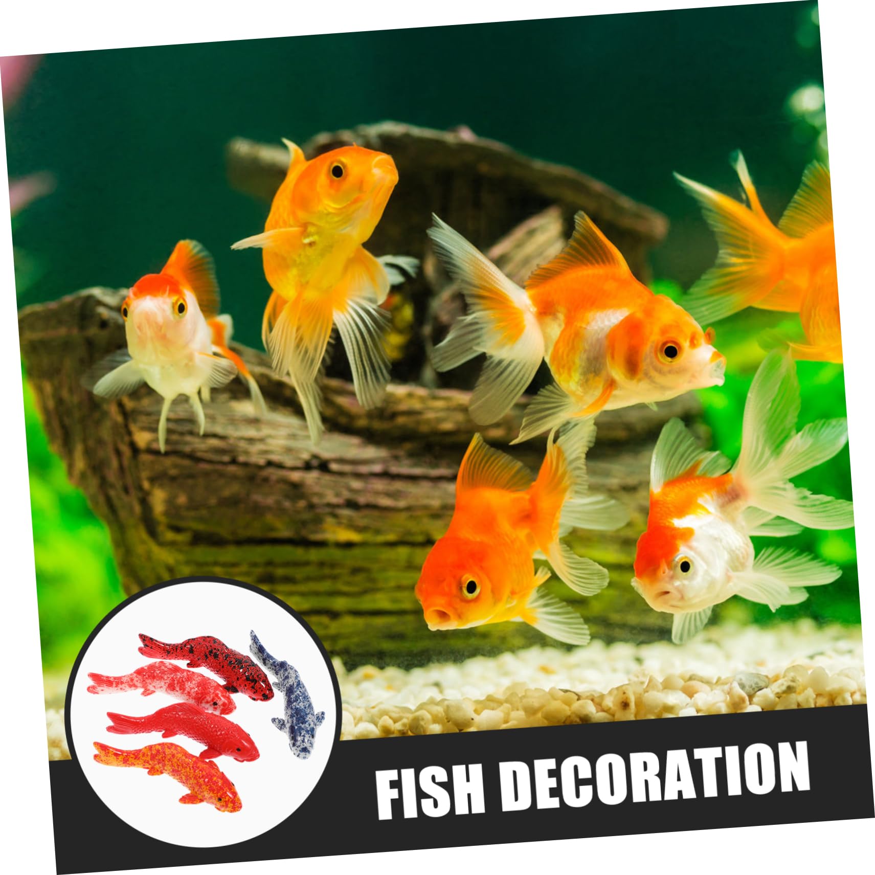 Schwimmende Deko Fische Für Aquarium Künstliche Fische Ornament Farbige Realistische Fischfigur