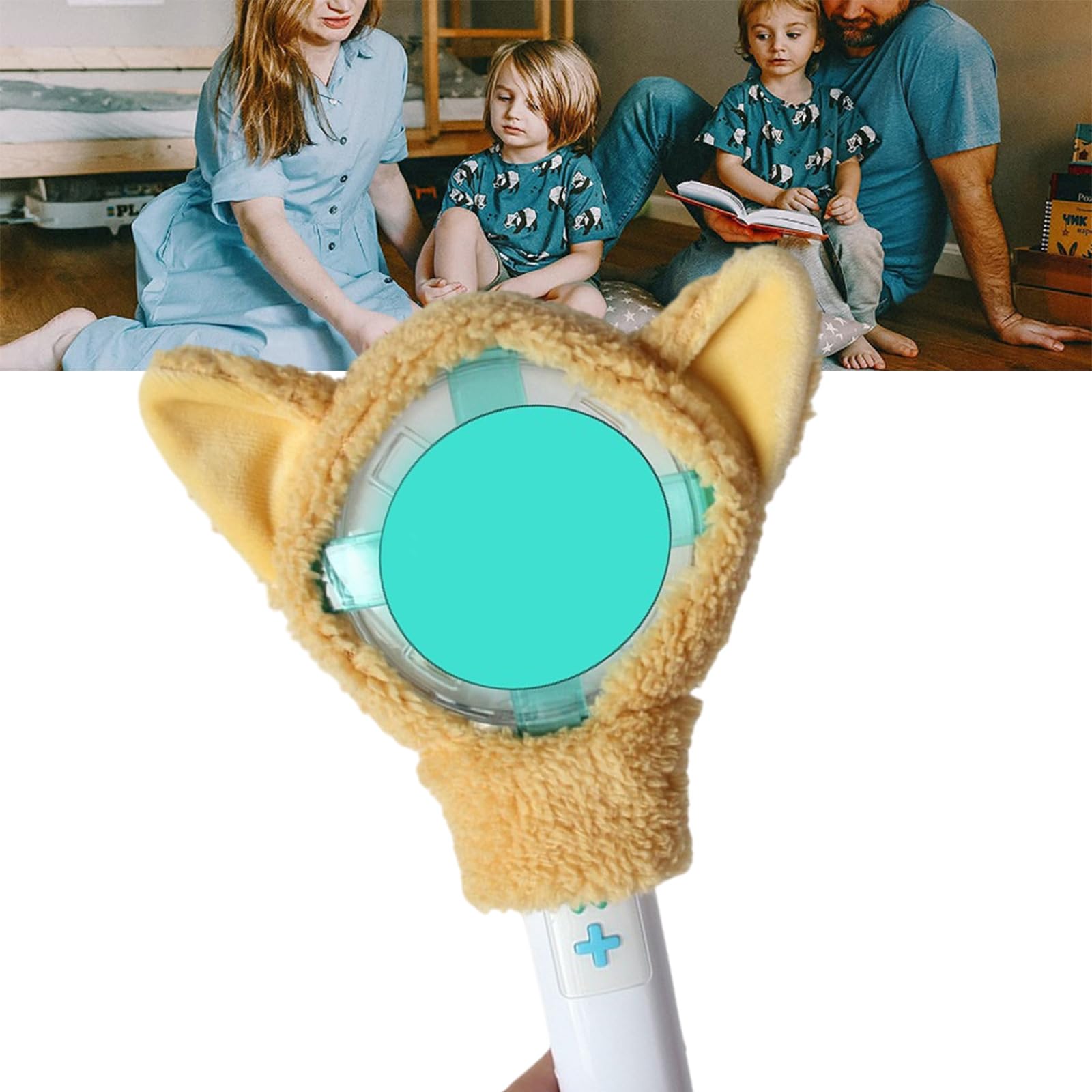 SZYDD Lightstick for Stick Light for TXT Concerts Shows for Idol Cheering Merch Lamp Decorations DIY Plush lamp Cover for Cheering Stick