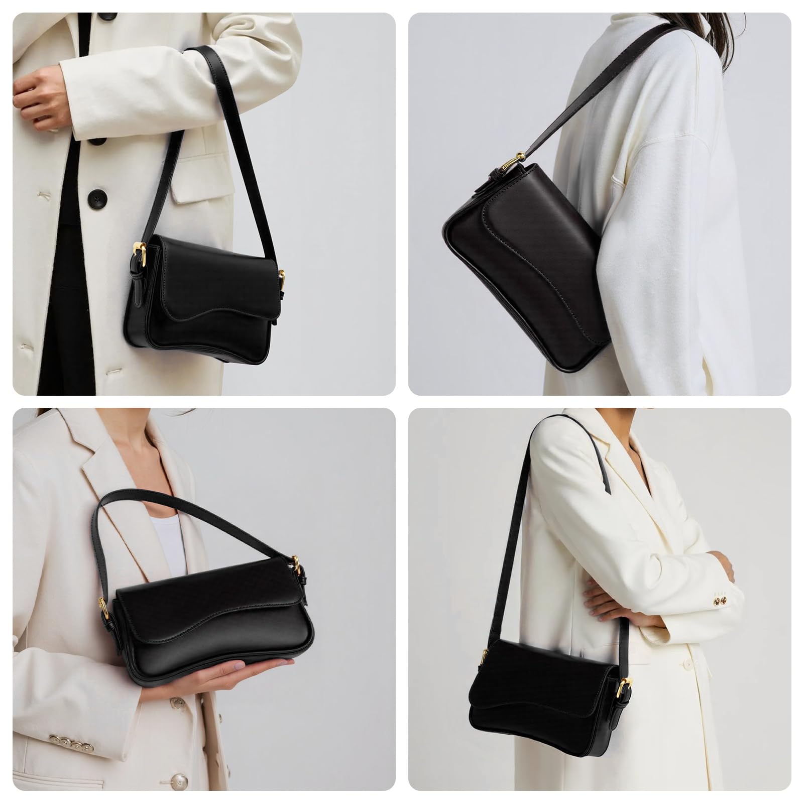 Borsa Tracolla Donna Borsa Donna Elegante Borsa Crossbody Piccol Pratica Quotidiana Resistente