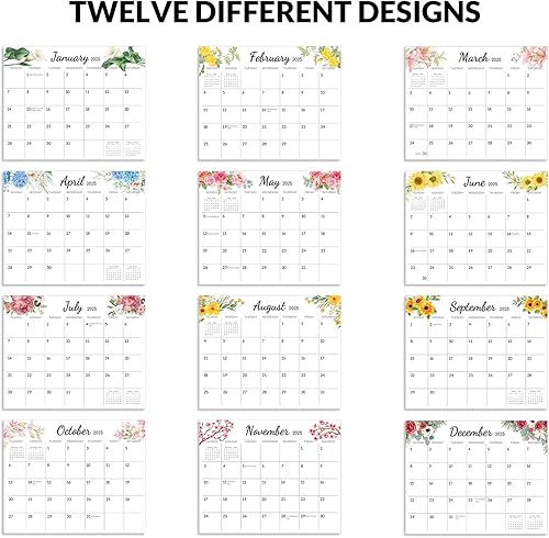 Miniatura 4 de Magnetic Calendar for Refrigerator, 10"x 8" Fridge Calendar from JAN. 2024- DEC. 2025,Paper Calendar 2024-25 Prefect for Planning and Organizing