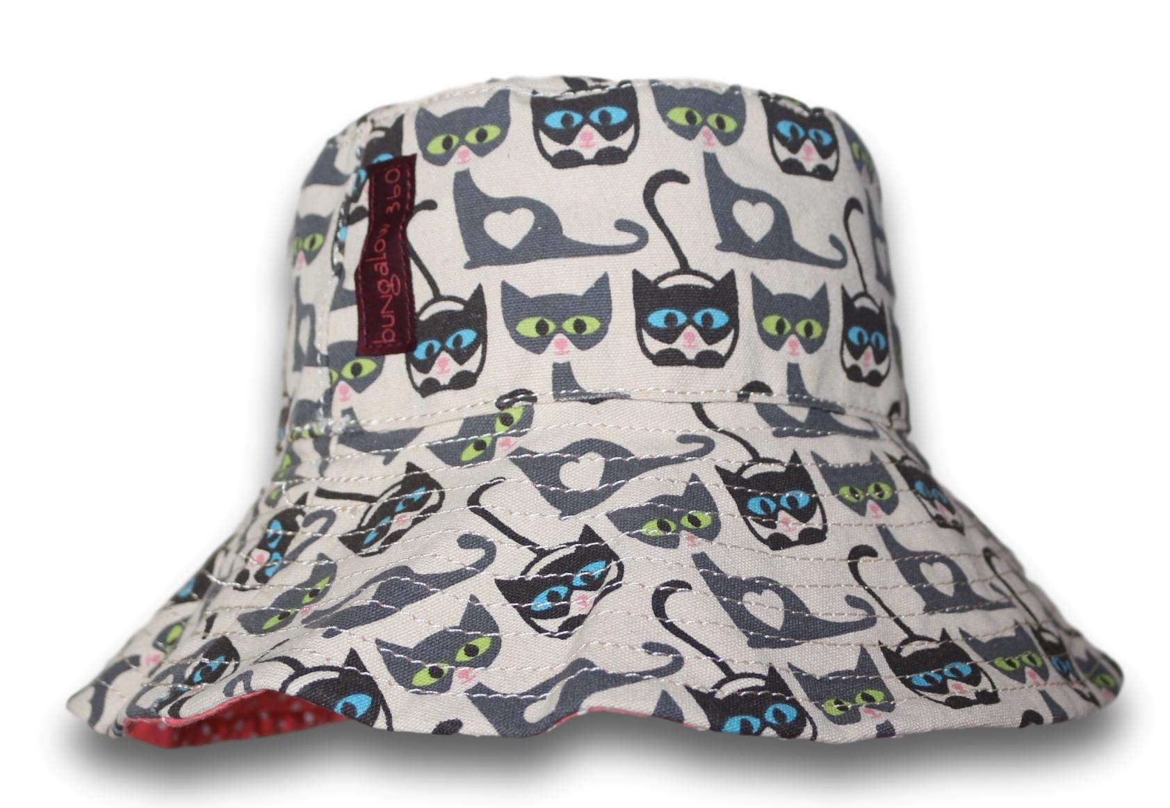 bungalow 360Women's Reversible Beach Sun Hat (Cat)
