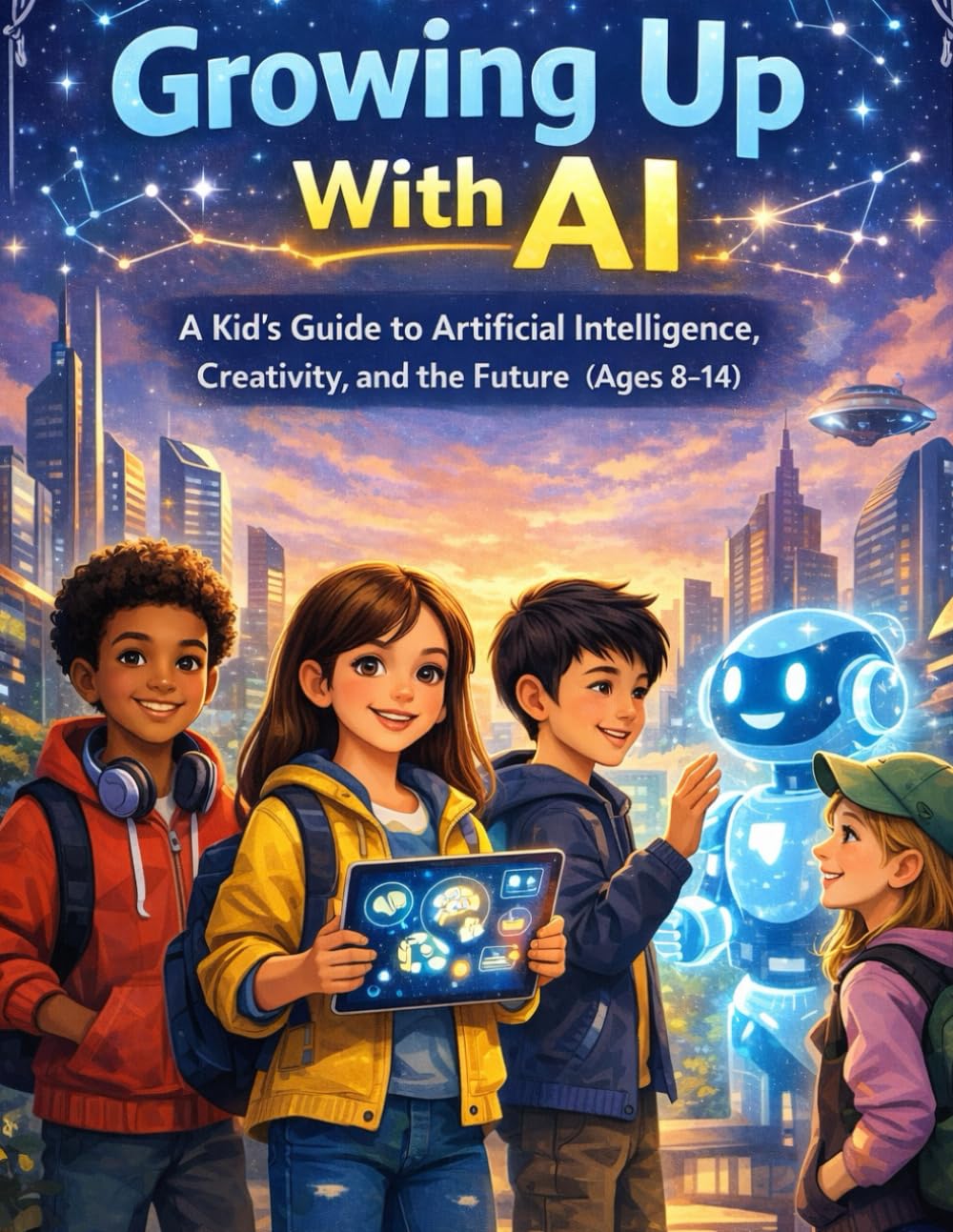 Growing Up with AI: A Kid’s Guide to Artificial Intelligence, Creativity, and the Future (Ages 8–14)