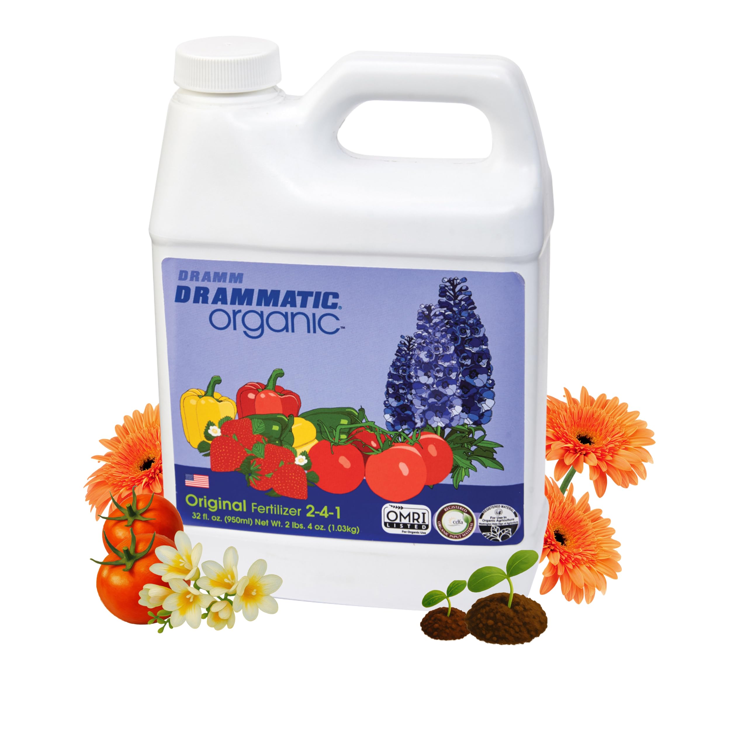 Drammatic Organic Original Fertilizer 2-4-1