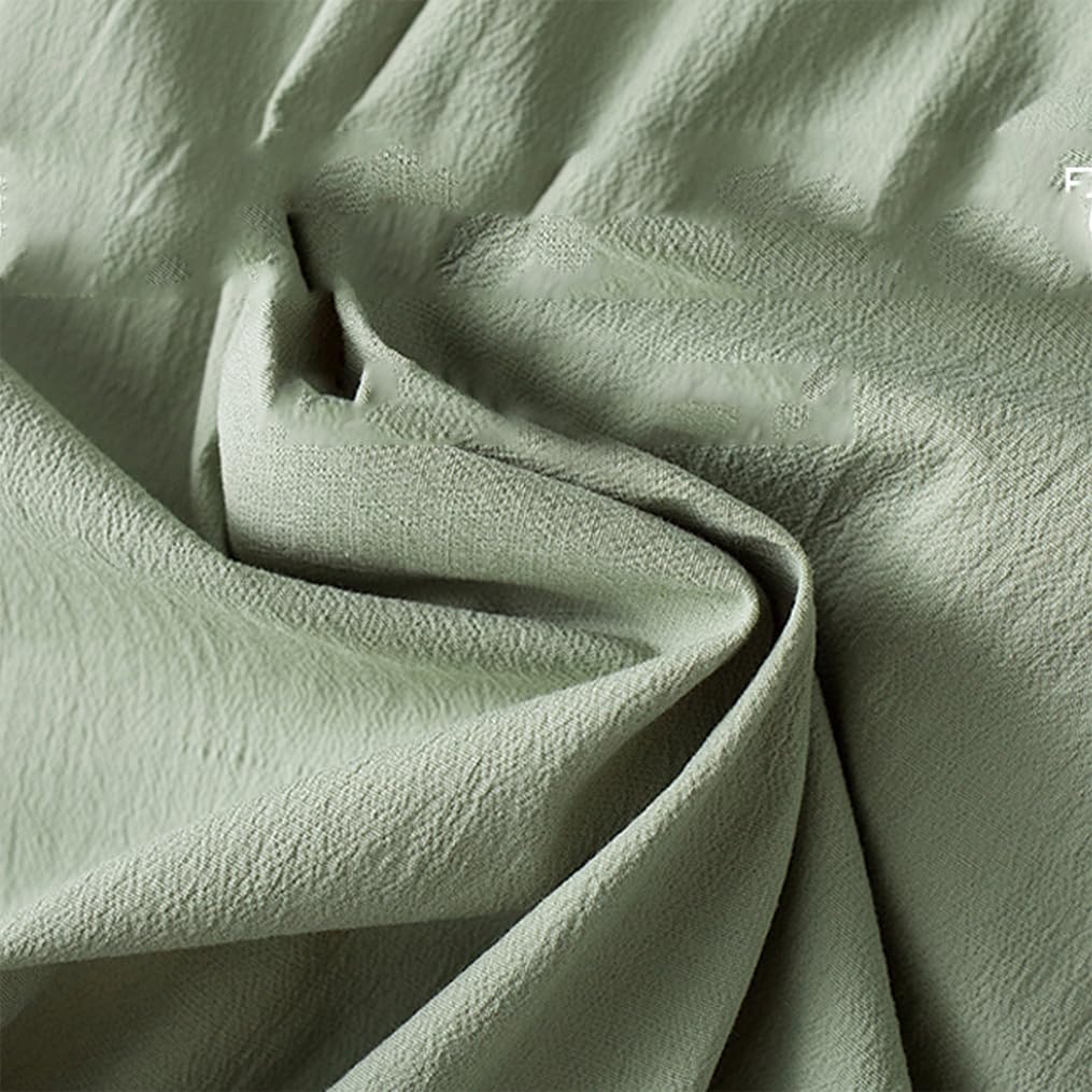 GVILTY Pantaloni Da Donna Cinese Kung Fu Lino Di Cotone Di Cotone Per Le Maniche Lunghe Con Maniche Lunghe Per Meditazione Zen Abiti Tai Chi, Abiti Tanguti Cinesi green1-3XL