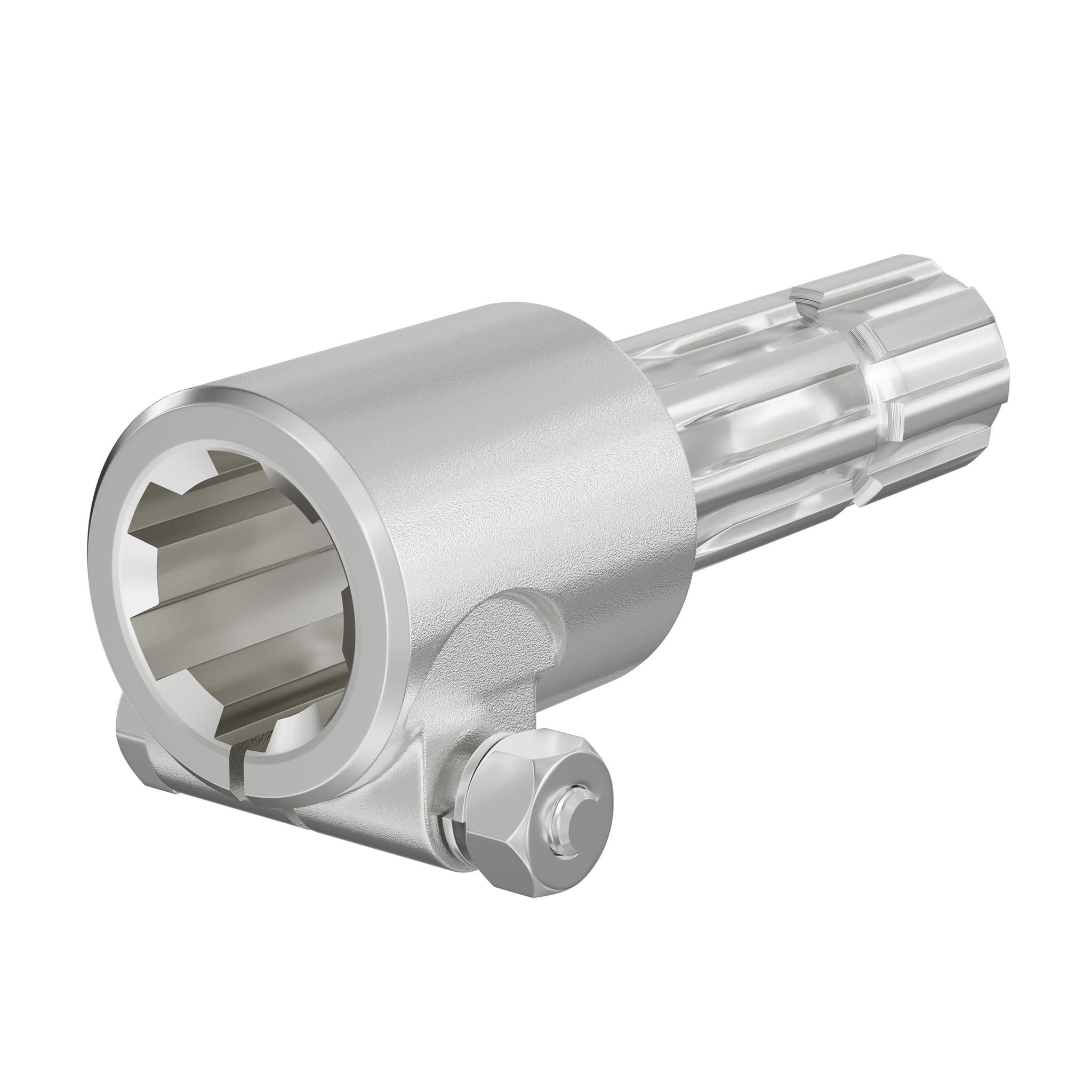 WilTec Toma de Fuerza, PTO 175 mm Casquillo Eje Estriado 1 3/4" 6 Eje de Salida 8-32x38x6 Tractor