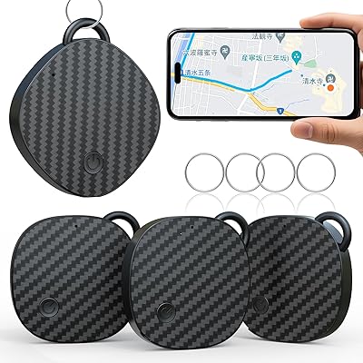 エアタグ (4個セット) 紛失防止タグ 【For Apple スマートタグ 技適取得済み＆GPS全球測位＆バッテリー内蔵】 Airtag iphone用 忘れ物 …