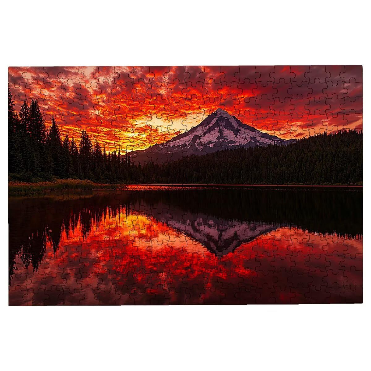 Puzzle 1500 Pezzi Paesaggi, Puzzle Tramonto per Adulti, Puzzles in Legno Intrattenimento Creativo, Divertimento, Puzzles Educativi Classici con Confezione di Alta Qualità Idea Regalo Donna Decor -2750