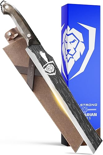 Miniatura 9 de Dalstrong Obliterator - Cuchillo de carnicero  9 pulgadas  Serie Barbarian  Acero inoxidable de alto carbono sueco 14C28N  Mango de madera