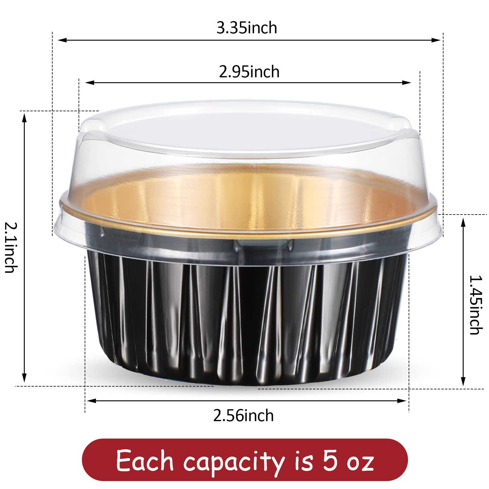 Zopeal Disposable Baking Cup