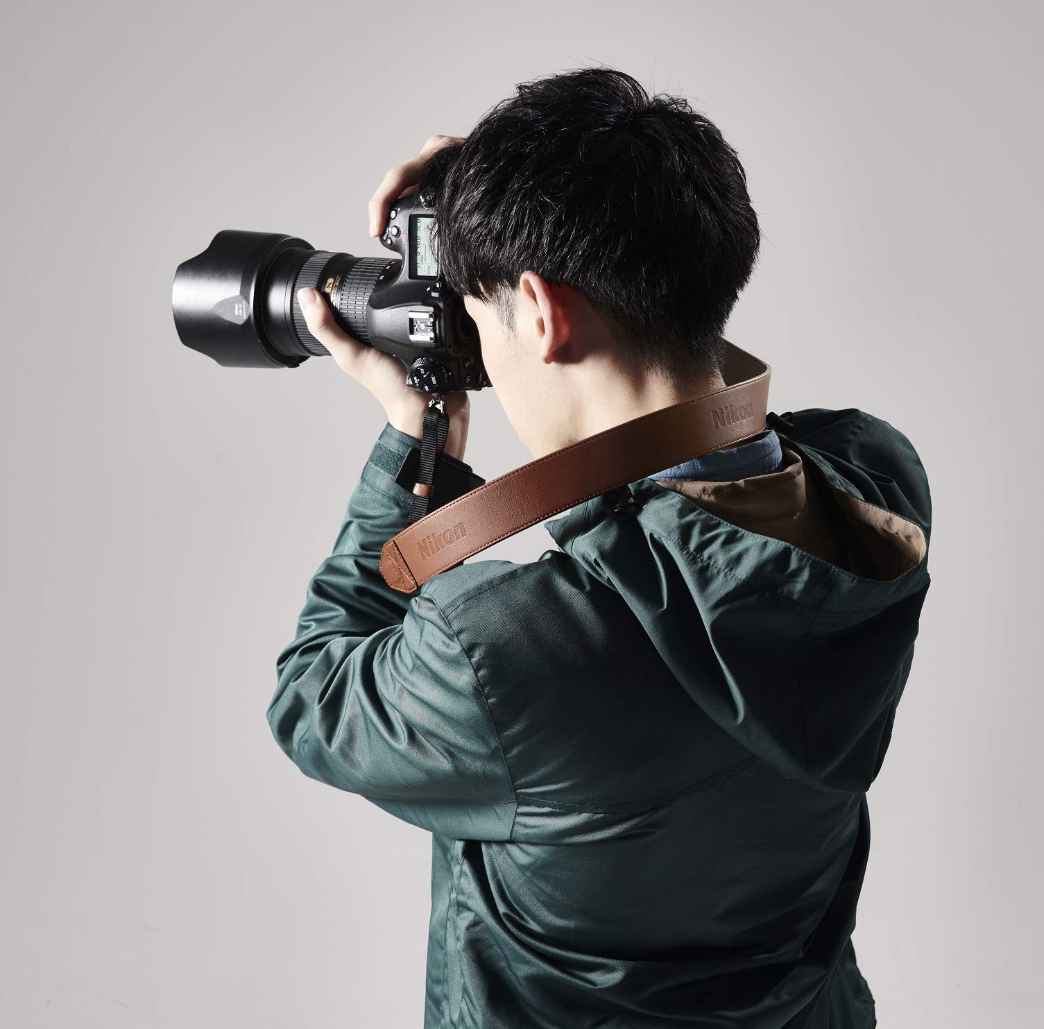 Amazon | Nikon スタンダードレザーストラップ ブラック 本革 STD-LST