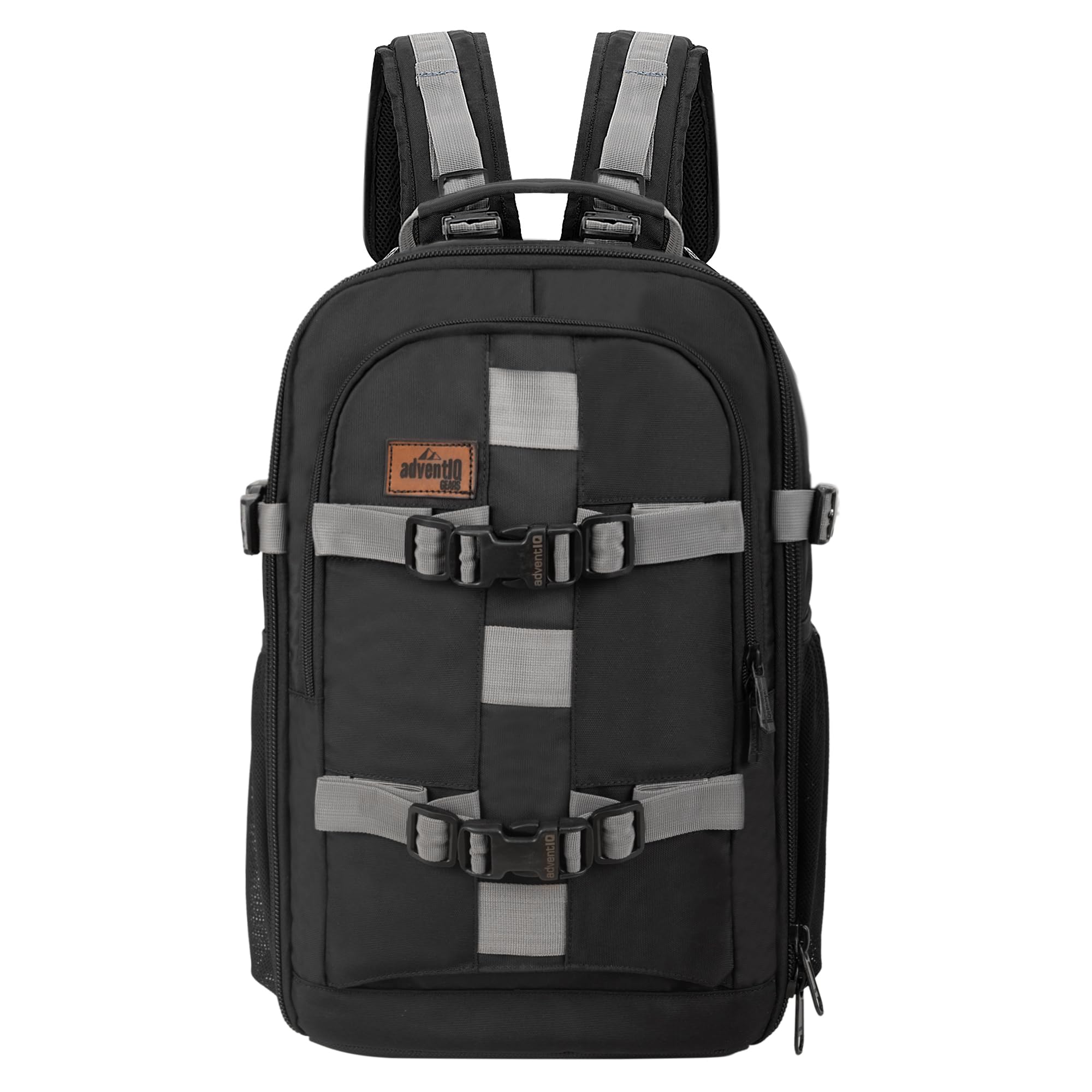adventiq Pro-Runner 414 DSLR/SLR Camera Backpack with Raincover & Antitheft Laptop compartment Camera Bag Black-picture-10