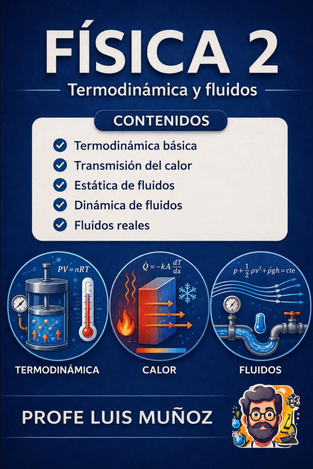 Física 2: Fundamentos de termodinámica y mecánica de fluidos