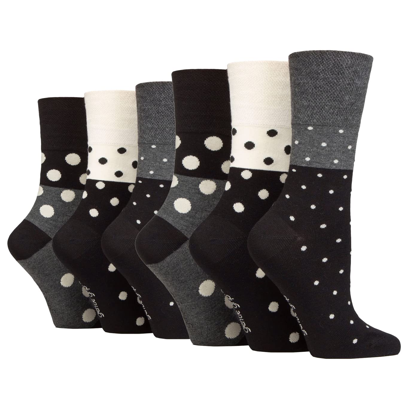 SOCK SHOP GENTLE GRIP 6 Pairs Gentle Grip Bamboo socks (RM39), 4-8