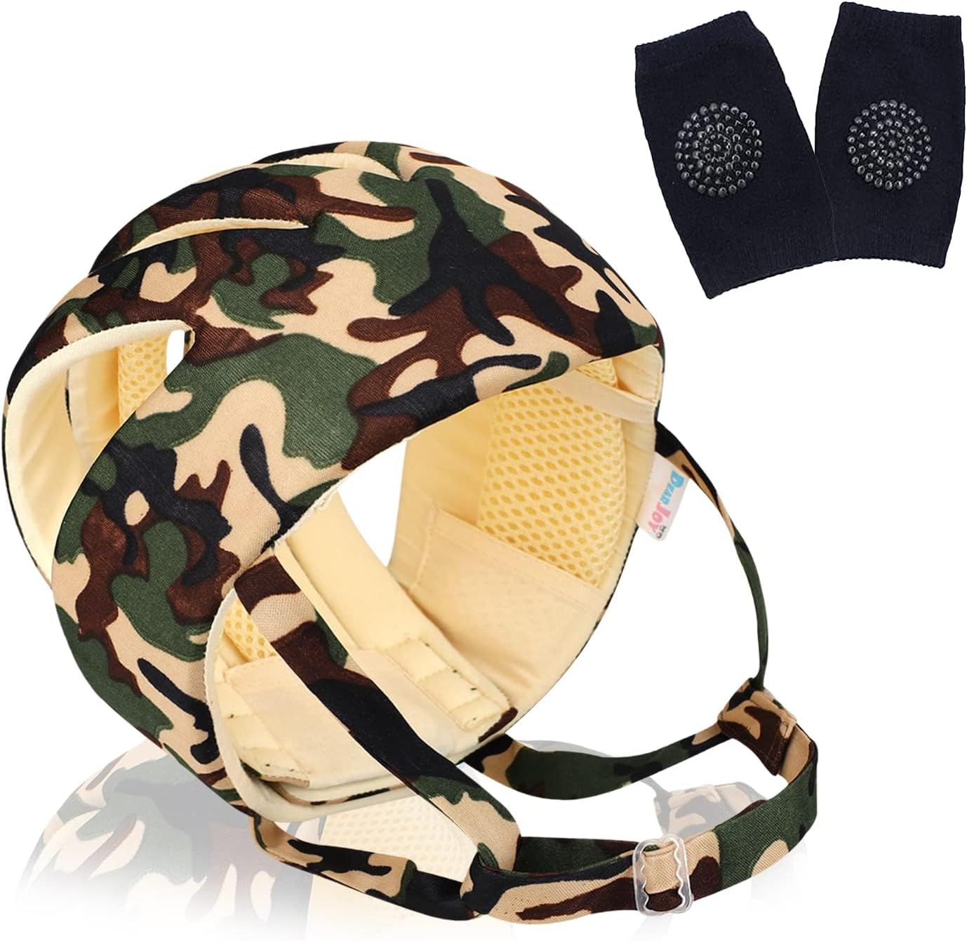 DearJoyBaby Safety Helmet (Camouflage Green)