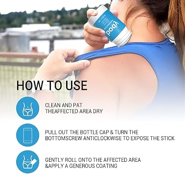 Anti-Chafe Stick - Sweat & Water Proof Balm for Friction - Prevent Sports Chafing - Long-Lasting Protection - Anti-Friction Cream for Active Lifestyles